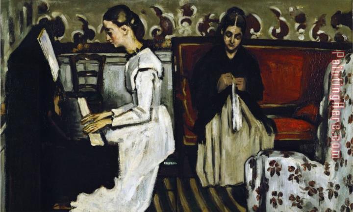 Paul Cezanne Tannhauser Overture Circa 1869